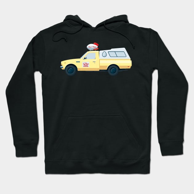 Pizza Planet Truck Hoodie by Staermose